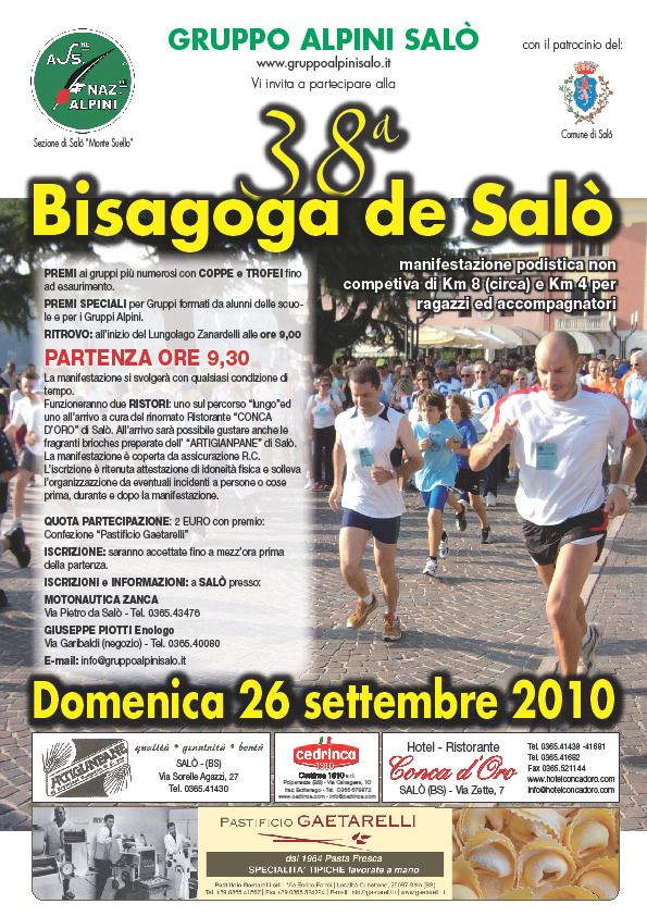 bisagoga de sal&ograve; 2010